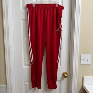 Adidas Red Training Pants - Men’s XL